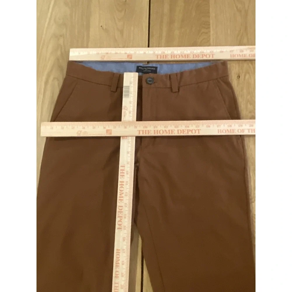 Banana Republic‎ Pants Mens 32 Aiden Burnt Sienna Chino Slim Fit